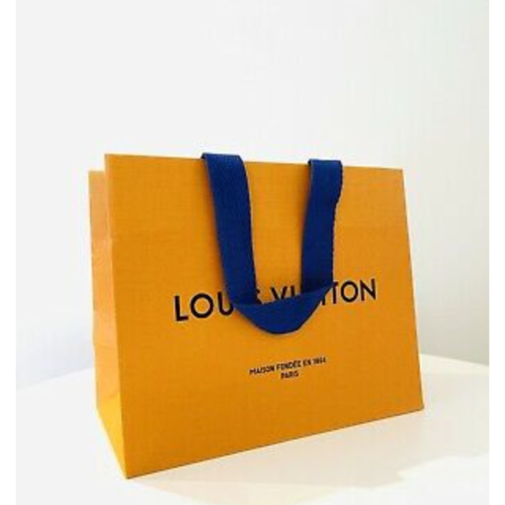 LOUIS VUITTON Authentic Paper Shopping Bag Small